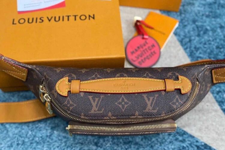 Túi LV Rush Bumbag M11539 Monogram Dust Canvas Nâu
