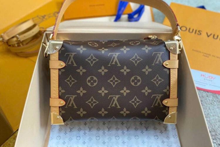 Túi LV Side Trunk MM M46358 Monogram Màu Nâu