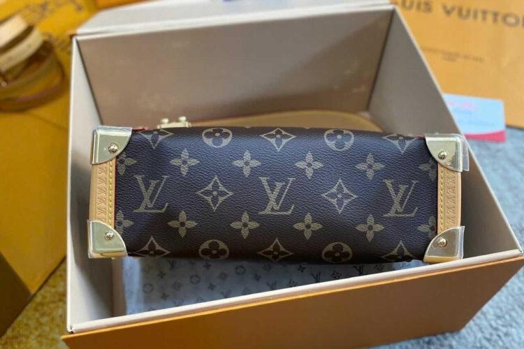 Túi LV Side Trunk MM M46358 Monogram Màu Nâu