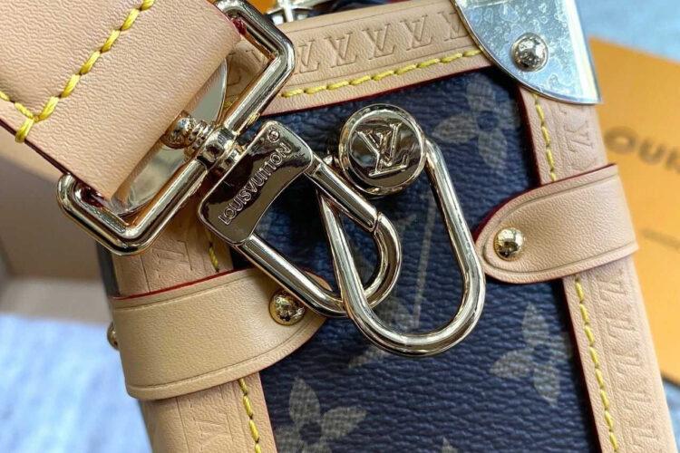 Túi LV Side Trunk MM M46358 Monogram Màu Nâu