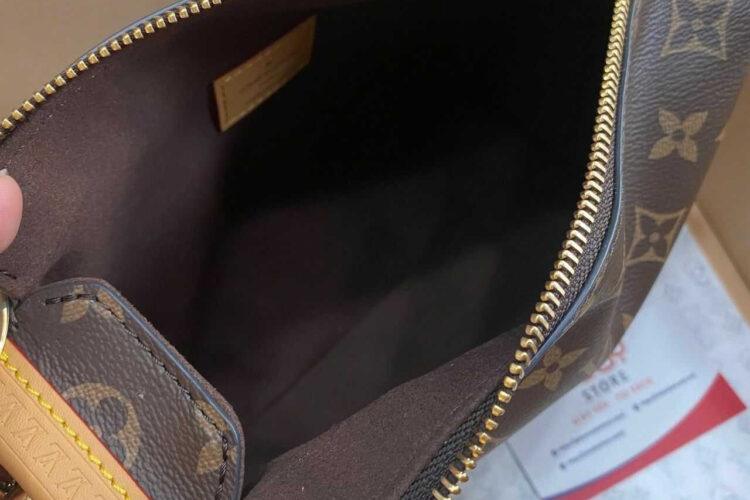 Túi LV Side Trunk MM M46358 Monogram Màu Nâu