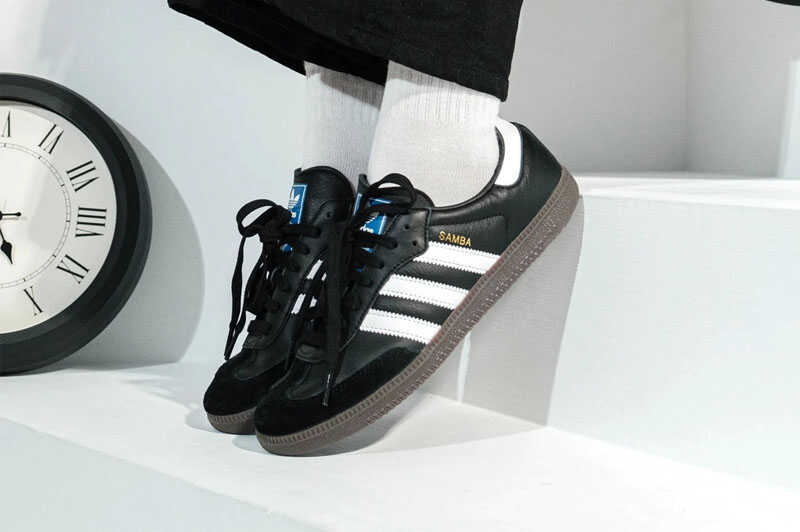 giày Adidas Samba OG Black White Gum đẹp