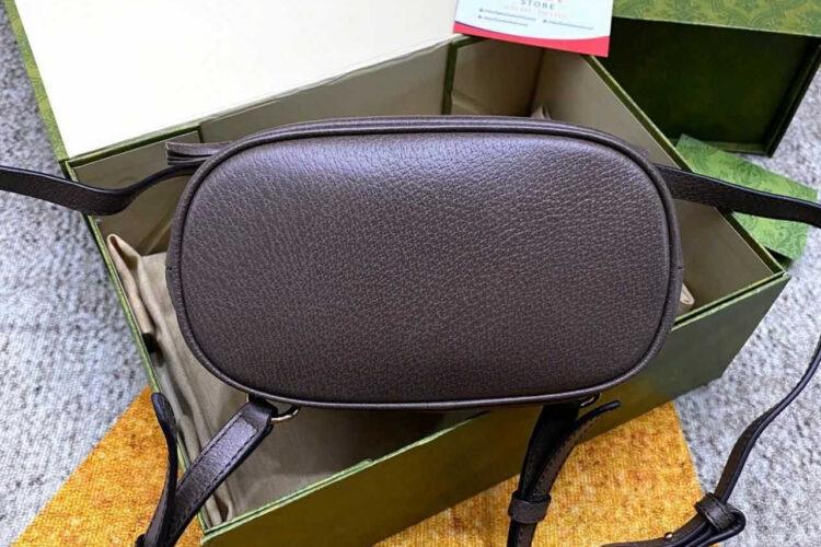 Ba Lô Gucci Ophidia Mini Backpack GG Supreme Brown Be Nâu
