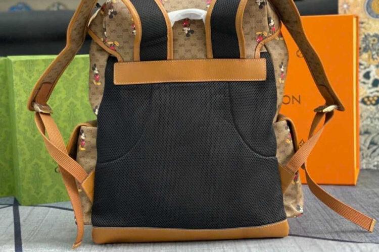 Balo Gucci x Disney Mini GG Supreme Mickey Mouse Backpack Nâuq
