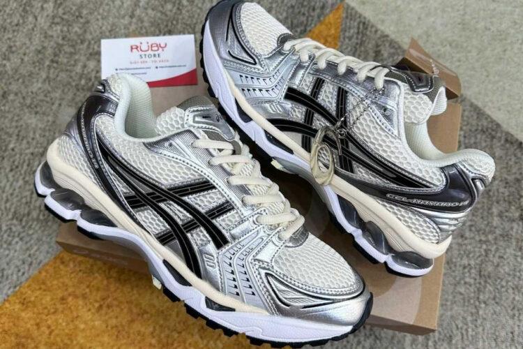Giày Asics Gel Kayano 14 Silver Cream Màu bạc kem