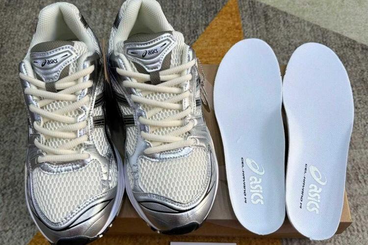Giày Asics Gel Kayano 14 Silver Cream Màu bạc kem