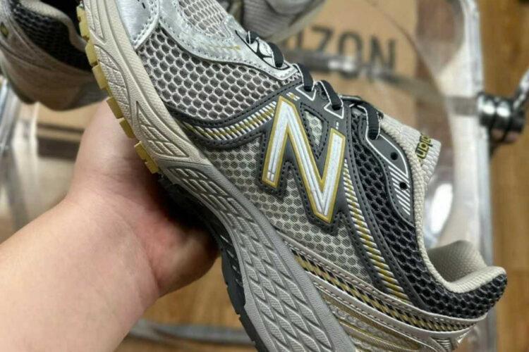 Giày New Balance 860 V2 Earth Rain Cloud Xám Vàng Đen