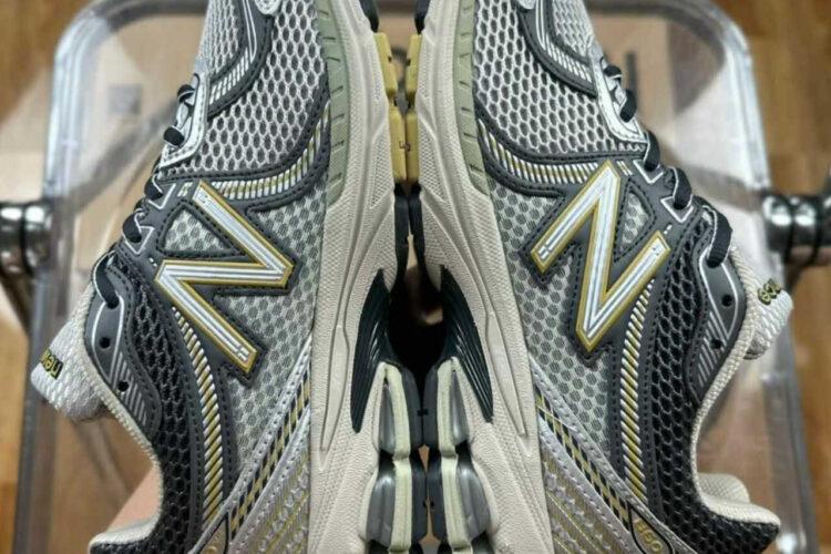 Giày New Balance 860 V2 Earth Rain Cloud Xám Vàng Đen