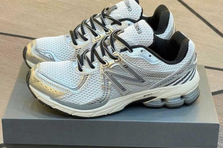 Giày New Balance 860 V2 Milky Way Pack Optic White Trắng Bạc