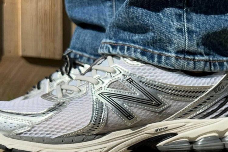 Giày New Balance 860 V2 Milky Way Pack Optic White Trắng Bạc