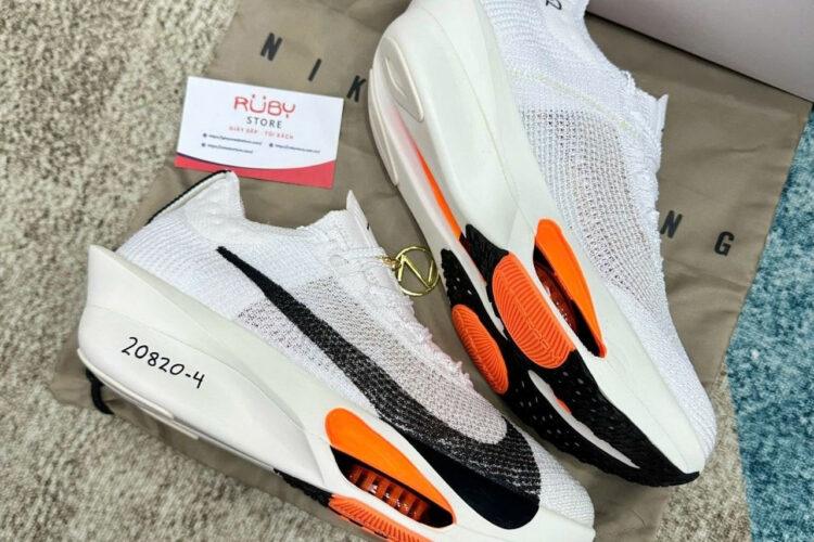 Giày Nike Air Zoom Alphafly NEXT% 3 Prototype Trắng Cam