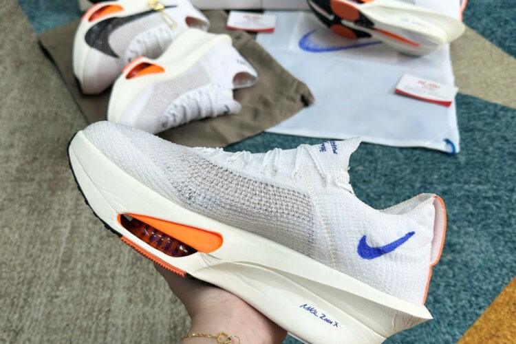 Giày Nike Air Zoom Alphafly Next% 3 FP Blueprint Pack Trắng Xanh Cam