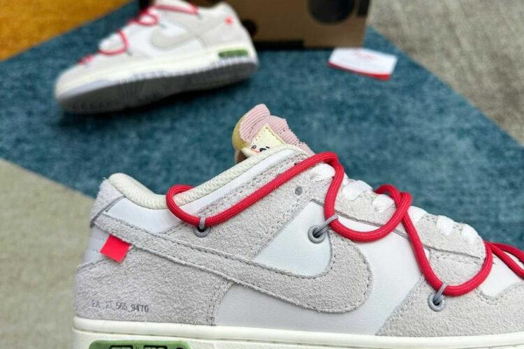 Giày Nike Dunk Low Off-White Lot 33 of 50