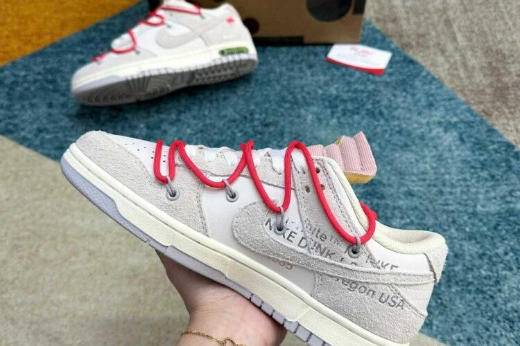 Giày Nike Dunk Low Off-White Lot 33 of 50