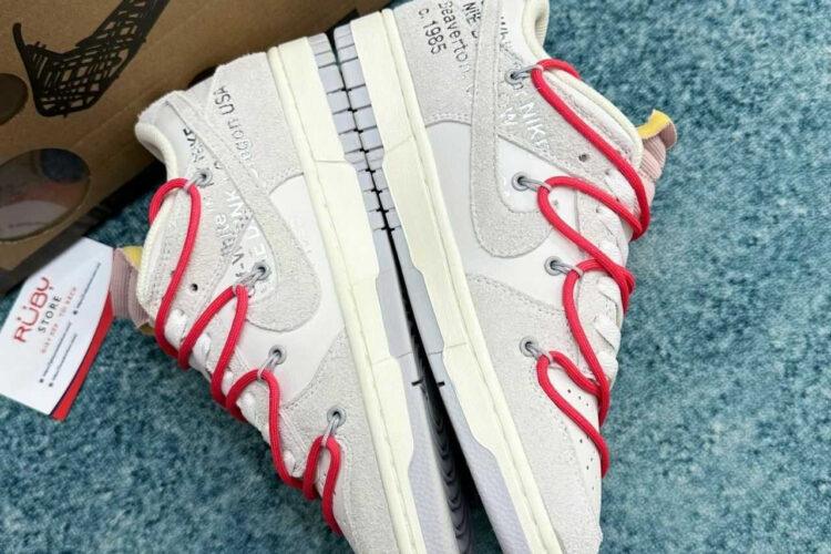 Giày Nike Dunk Low Off-White Lot 33 of 50