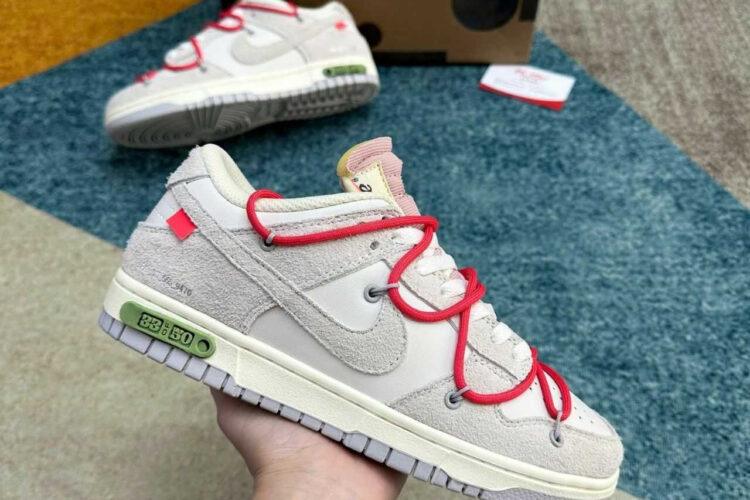 Giày Nike Dunk Low Off-White Lot 33 of 50