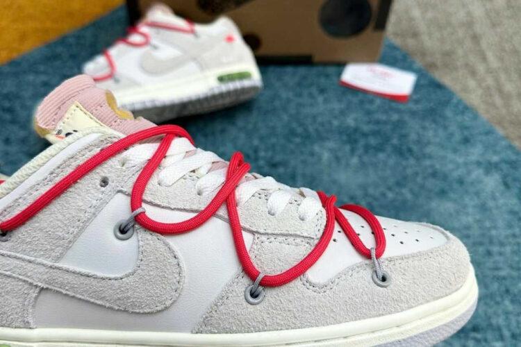 Giày Nike Dunk Low Off-White Lot 33 of 50