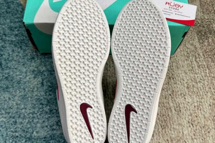 Giày Nike SB Force 58 Platinum Tint Dark Red Xám đỏ