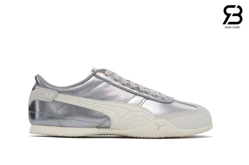 Giày Puma Bella UT Silver White Màu Bạc Trắng