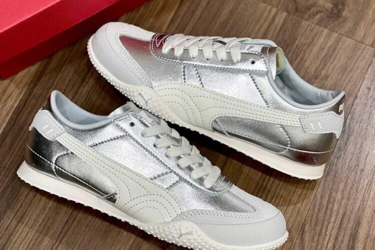 Giày Puma Bella UT Silver White Màu bạc trắng