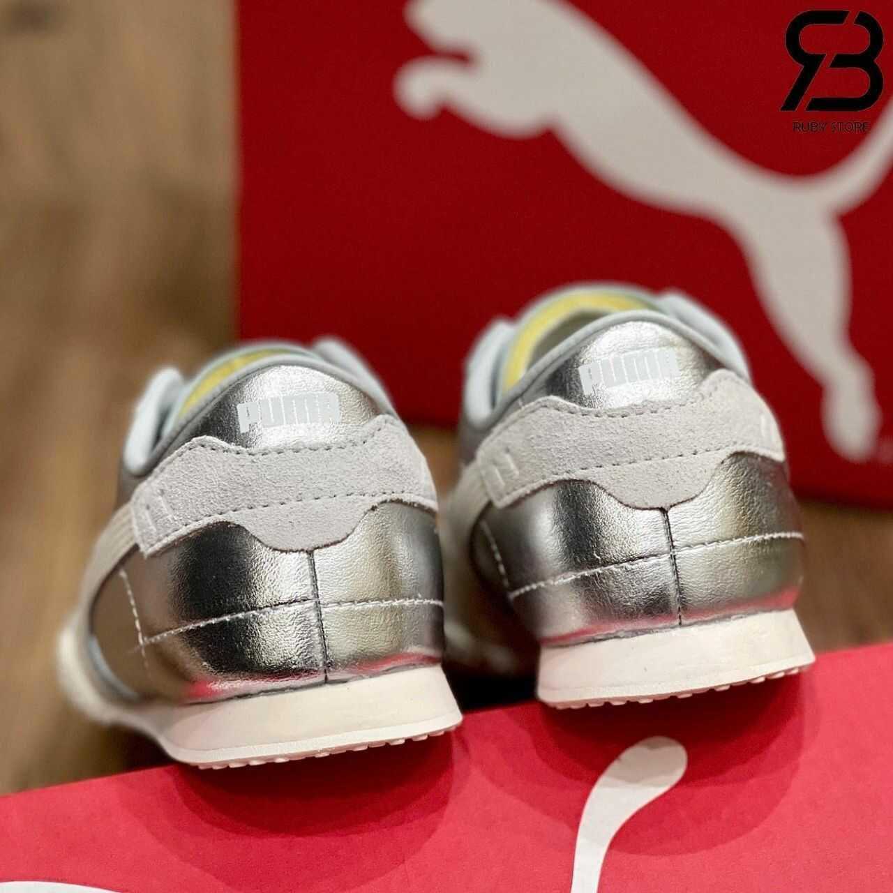 Giày Puma Bella UT Silver White Màu bạc trắng