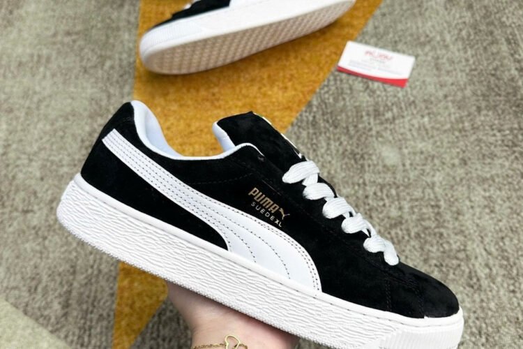Giày Puma Suede XL Profoam Black White đen trắng