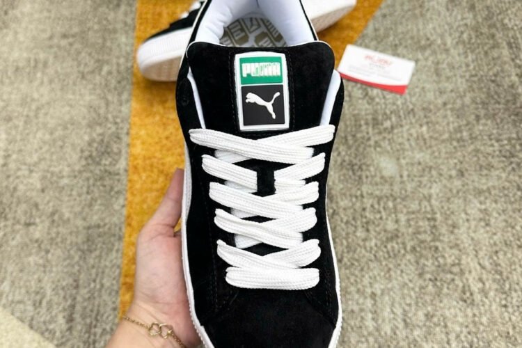Giày Puma Suede XL Profoam Black White đen trắng