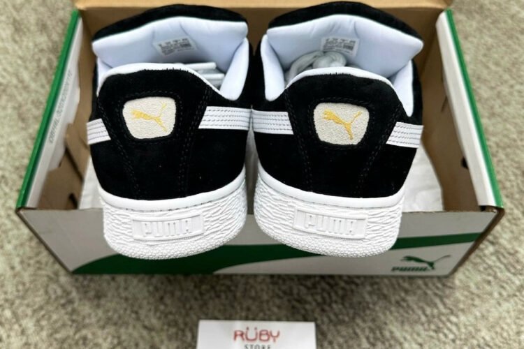 Giày Puma Suede XL Profoam Black White đen trắng