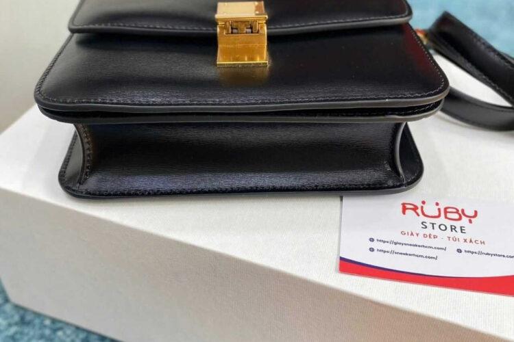 Túi Celine Teen Classic Bag Black Box Calfskin Đen