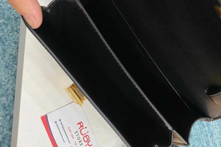 Túi Celine Teen Classic Bag Black Box Calfskin Đen