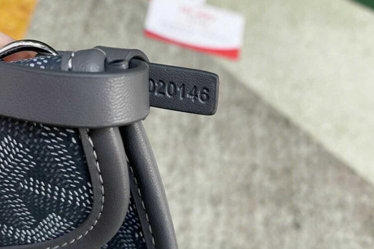 Túi Goyard Anjou Mini Reversible Bag Goyardine Grey Màu Xám