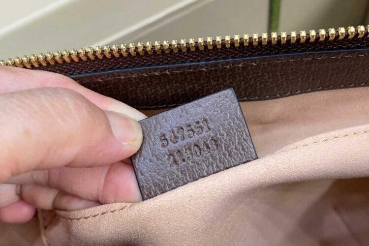 Túi Gucci Ophidia Mini Tote Bag Beige Ebony GG Supreme Brown Nâu