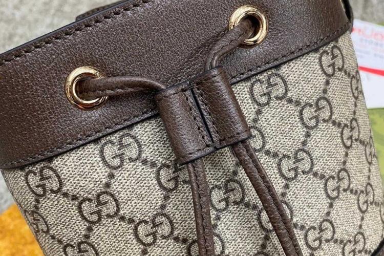 Túi Gucci Ophidia Mini Tote Bag Beige Ebony Supreme