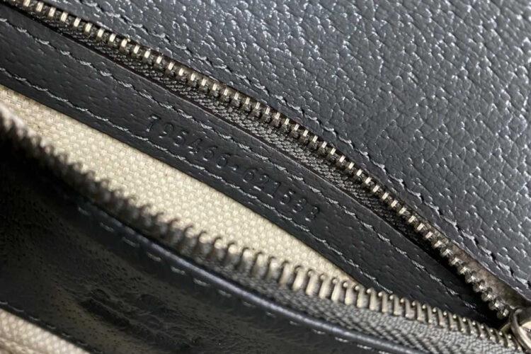 Túi Gucci Ophidia Super Mini Shoulder Bag Grey GG Supreme Xám