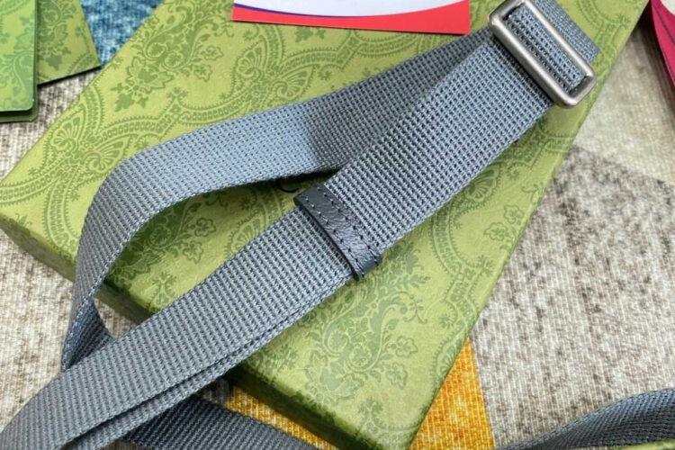 Túi Gucci Ophidia Super Mini Shoulder Bag Grey GG Supreme Xám
