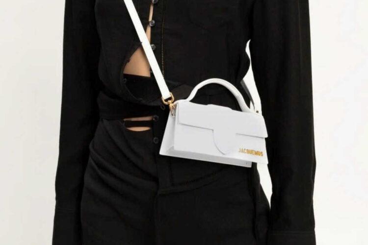 Túi Jacquemus Le Bambino White GHW size 17 màu trắng