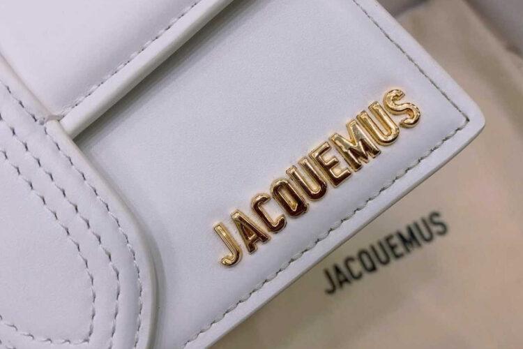 Túi Jacquemus Le Bambino White GHW size 17 màu trắng