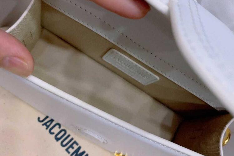 Túi Jacquemus Le Bambino White GHW size 17 màu trắng