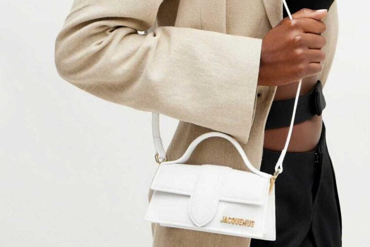 Túi Jacquemus Le Bambino White GHW size 17 màu trắng