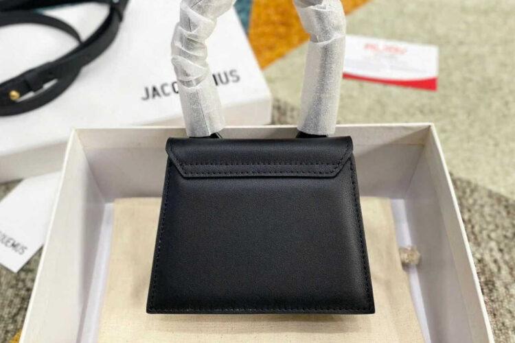 Túi Jacquemus Le Chiquito Mini Bag Black GHW Đen Khóa Vàng