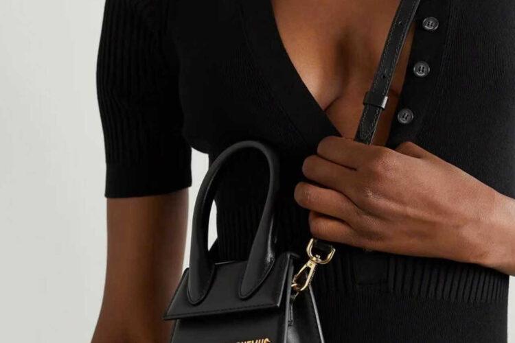 Túi Jacquemus Le Chiquito Mini Bag Black GHW Đen Khóa Vàng