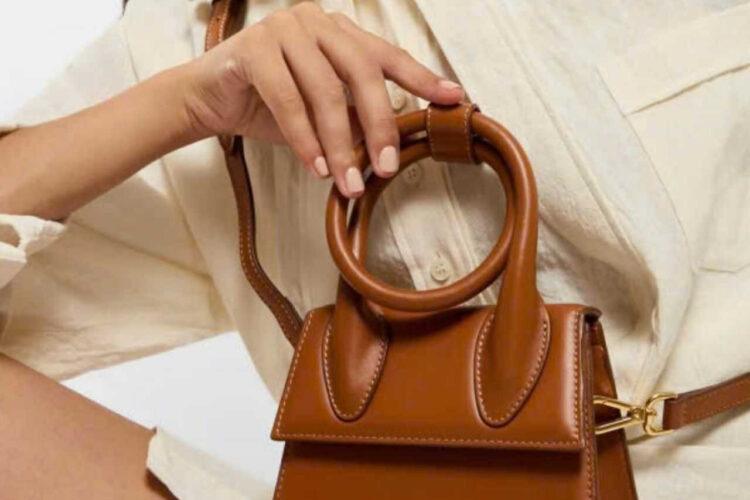 Túi Jacquemus Le Chiquito Noeud Bag Brown Màu Nâu