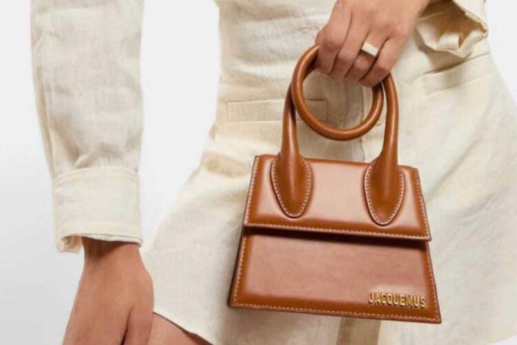Túi Jacquemus Le Chiquito Noeud Bag Brown Màu Nâu