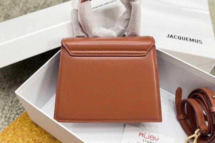 Túi Jacquemus Le Chiquito Noeud Bag Brown Màu Nâu