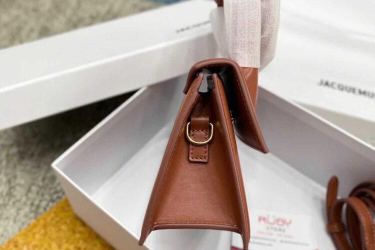 Túi Jacquemus Le Chiquito Noeud Bag Brown Màu Nâu