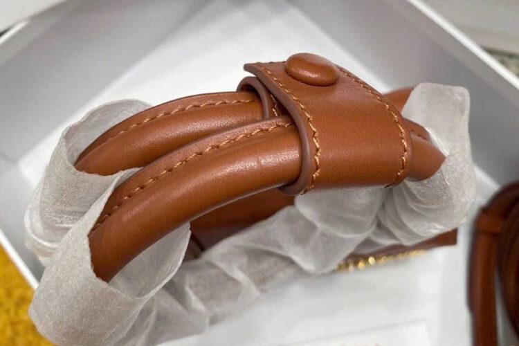Túi Jacquemus Le Chiquito Noeud Bag Brown Màu Nâu