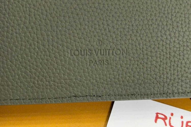 Túi LV Aerogram Takeoff Sling Bag M21364 Khaki Màu Xanh Rêu