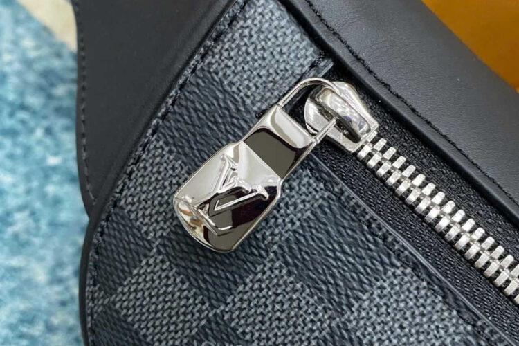 Túi LV Campus Bumbag N40362 Damier Graphite Đen Xám