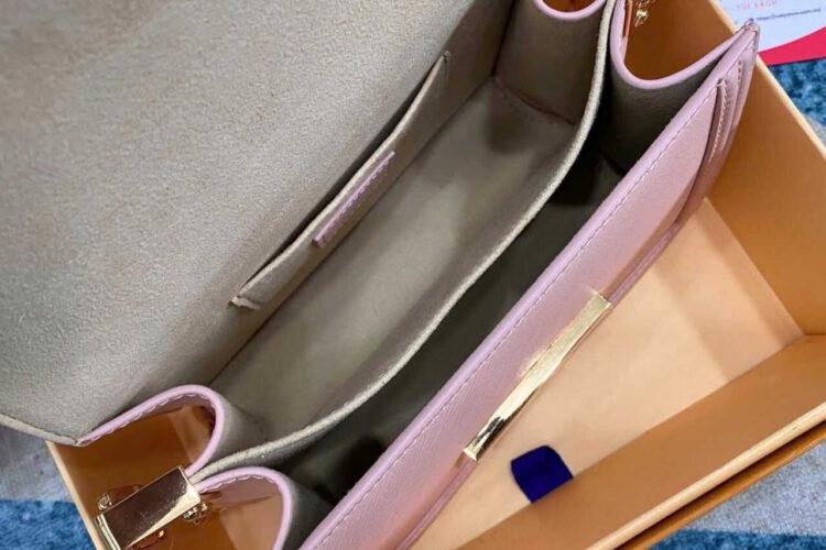 Túi LV Dauphine Mini M23558 Pink EPI Size 20 Hồng