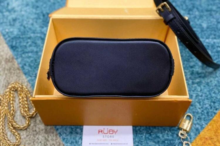 Túi LV Nano Alma Malletage Black Lambskin M83048 Đen